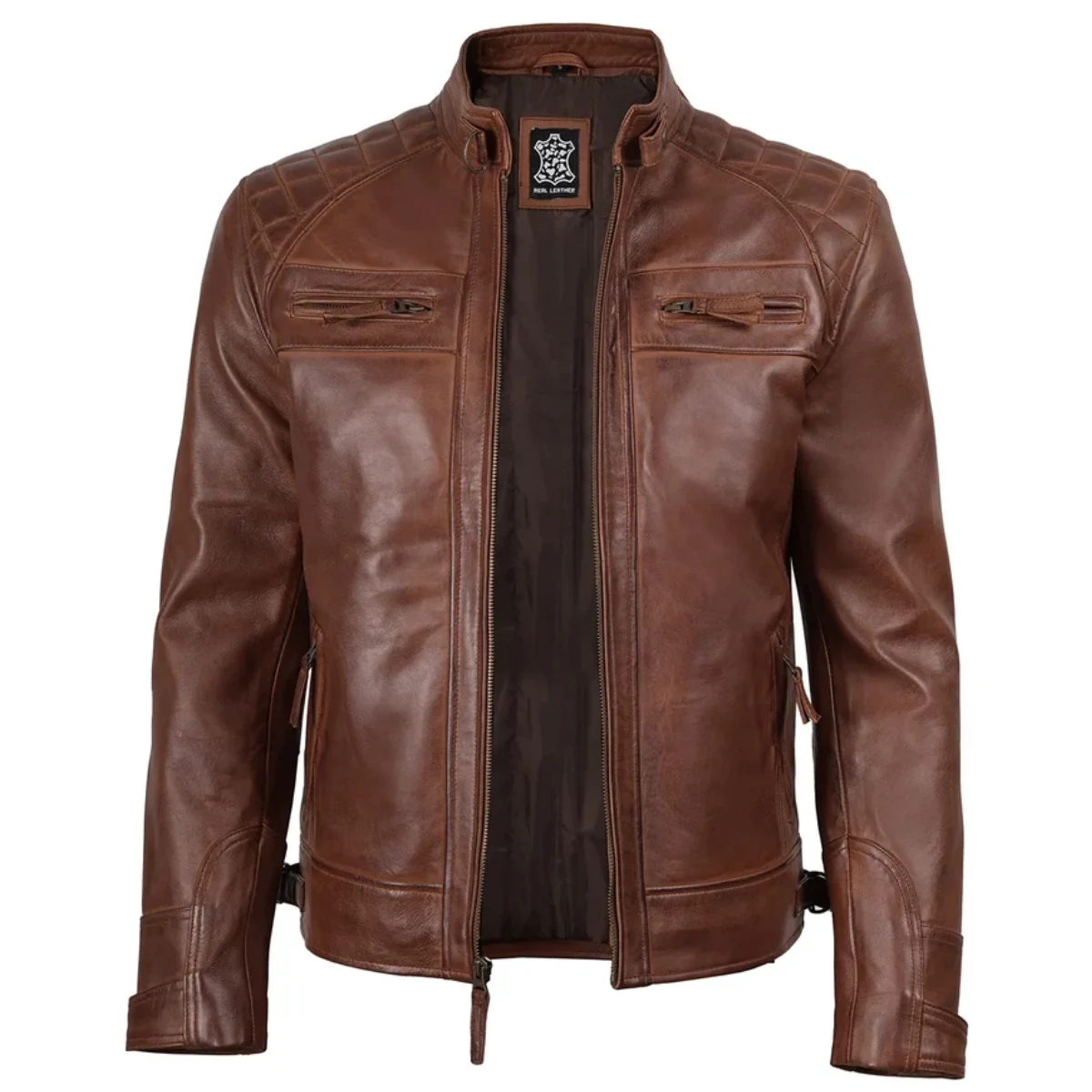 cognac-quilted-cafe-racer-leather-jacket