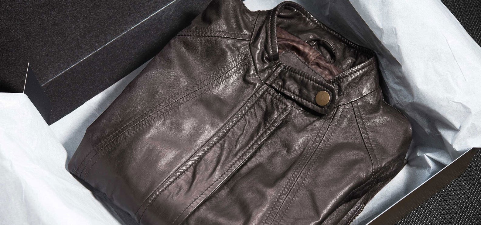Leather Jacket Careful Packaging