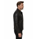 mens-brown-leather-trucker-jacket