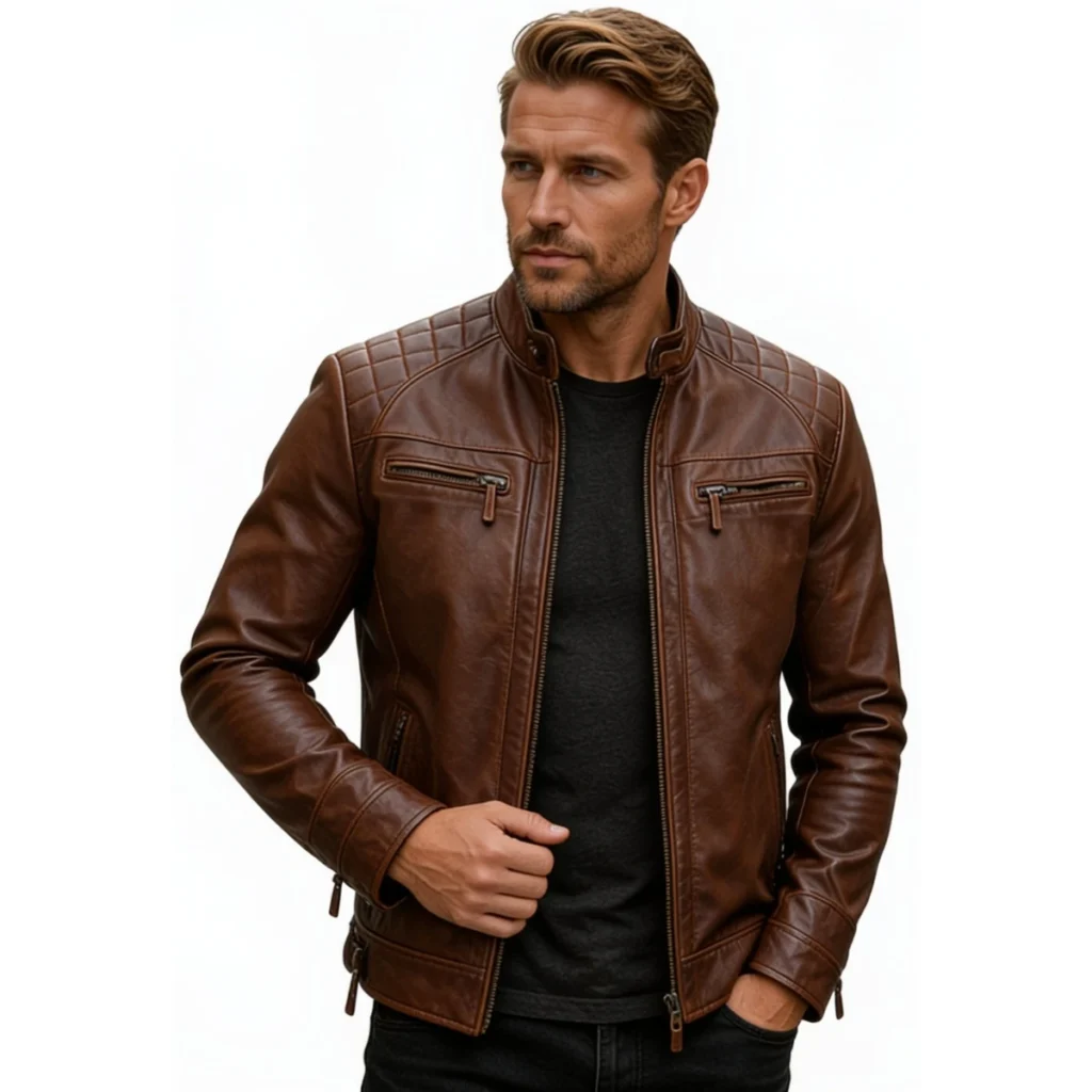 quilted-cafe-racer-leather-jacket