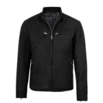 black-faux-suede-biker-style-mens-jacket