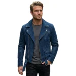 blue-suede-asymmetrical-biker-jacket