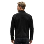 mens-black-faux-suede-biker-style-jacket