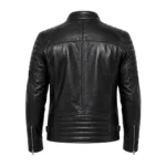 mens-black-padded-biker-jacket