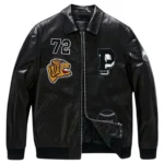 mens-patched-black-bomber-leather-jacket