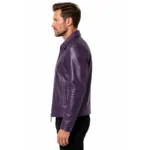 purple-harrington-mens-shirt-collar-leather-jacket